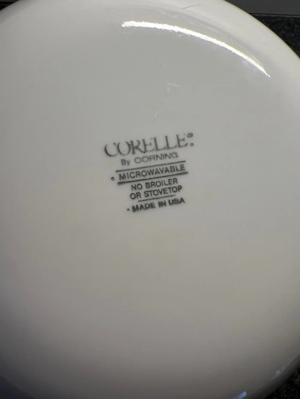 White Calloway Green Serving Bowl and Soup Bowl - Set of 2 - 8.5” and 7”.